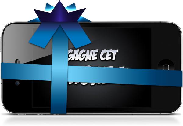 1 iPhone4S noir 16 Go libre de réseau à gagner !