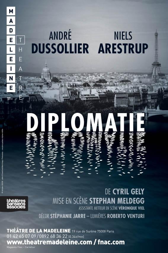 Théâtre : « Diplomatie » de Cyril Gély