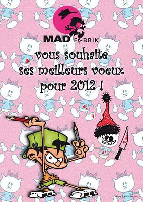 Les éditeurs de BD présentent les voeux 2012 !
