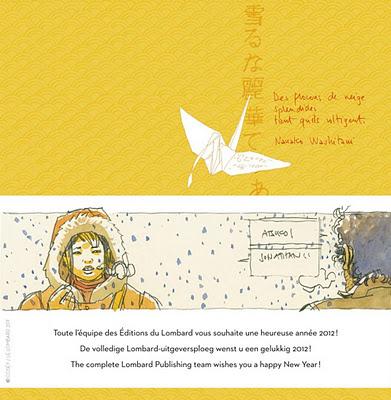 Les éditeurs de BD présentent les voeux 2012 !