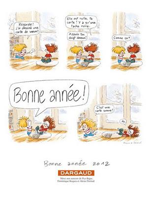 Les éditeurs de BD présentent les voeux 2012 !