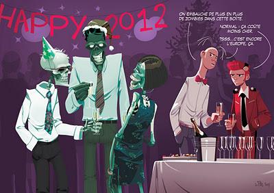 Les éditeurs de BD présentent les voeux 2012 !