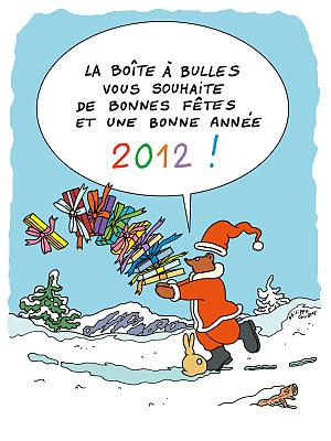 Les éditeurs de BD présentent les voeux 2012 !