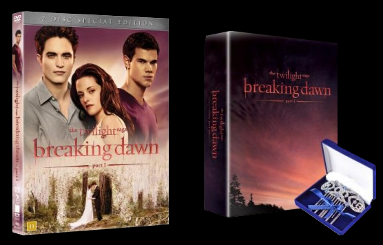 DVD/Blu-ray de Breaking Dawn version norvégienne