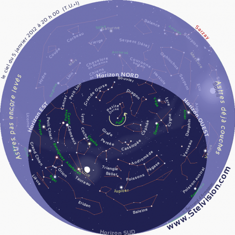 carte du ciel stelvsion