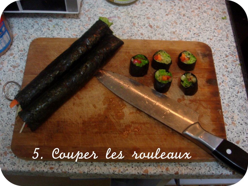 Healthy post: Vegetables sushis