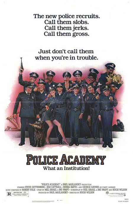 Affiche de 'Police Academy'