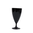verre a vin plastique noir