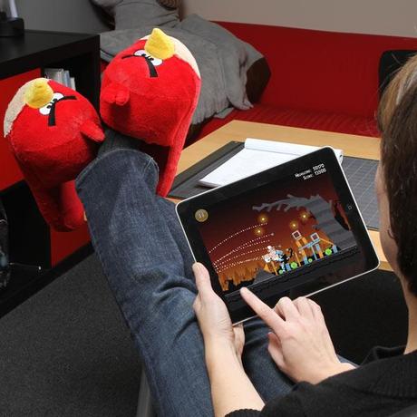 Les pantoufles d’Angry Birds enfin disponible !