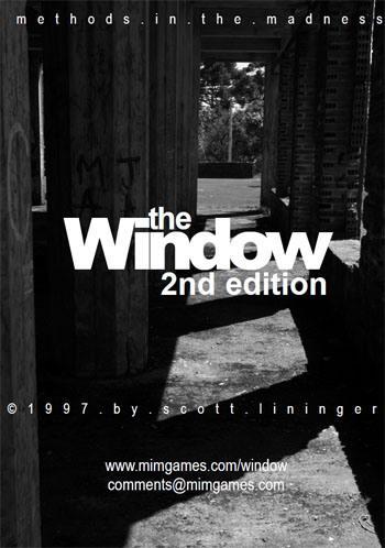 the window couv [JdR] Découvrez ou redécouvrez le jeu de rôle The Window