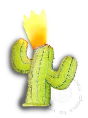 lampe-cactus-fleur-jaune
