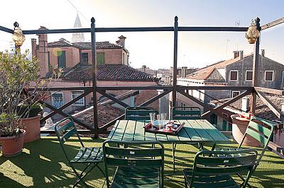 Palma, un appartement à louer sur les toits de Venise