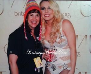 Photo rare de Meet & Greet de Britney