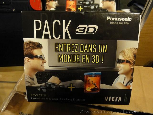 Home Cinéma] Achat pack Panasonic 2 paires de lunettes 3D + Le Roi Lion 3D  - Paperblog