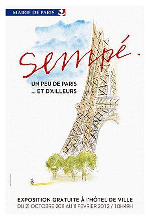 Rétrospective Sempé à l’Hôtel de Ville de Paris