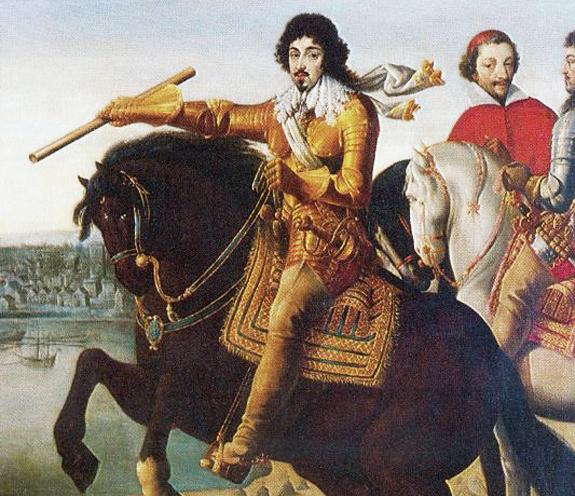 Louis XIII et Richelieu, La Rochelle.