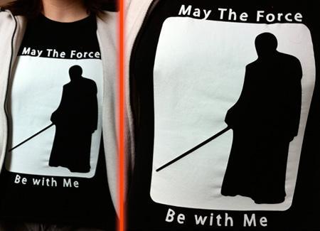 may the force be with me star wars