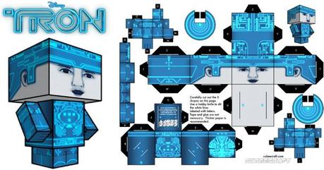 Blog_Paper_Toy_papertoy_Tron_Cubeecraft