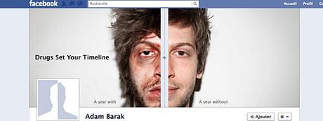 09 timeline facebook thumb Campagne anti drogues grâce à la nouvelle Timeline Facebook