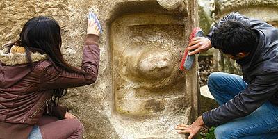 Un buste en relief d'un roi vieux de 2000 ans découvert en Turquie