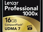 Lexar lance toute première carte mémoire 1000x