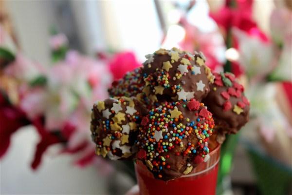 J’ai fait des cake pops