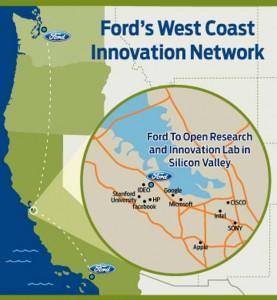 Implantation de Ford dans la Silicon Valley