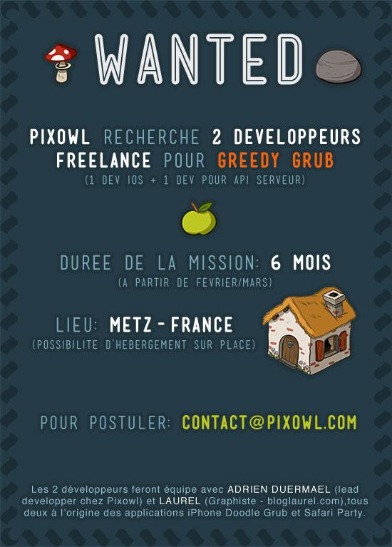 We want you for Greedy Grub.