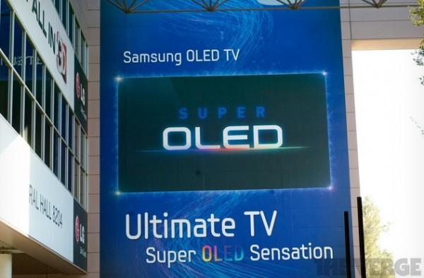 oled samsung ces 2012 600x394 Un écran OLED de 55 chez Samsung