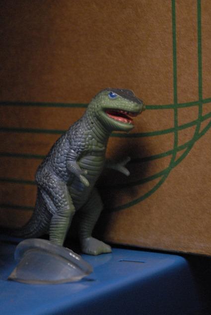 Tyrannosaure de poche, Photo: Marion Sabourdy