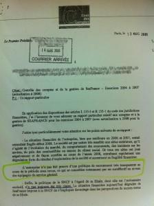 Seafrance -  rapport Cour des Comptes