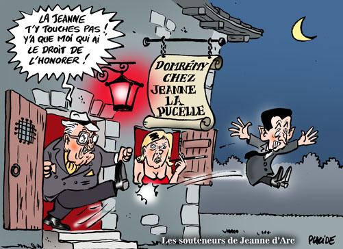 Avec le talent des dessinateurs politiques…