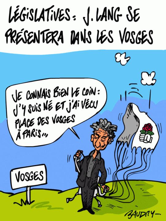 Avec le talent des dessinateurs politiques…