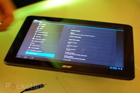 Acer Iconia Tab A700 : Processeur Tegra 3 et Full HD