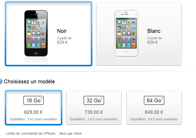 iPhone 4S avec Free Mobile, pas tout compris.