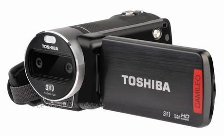 CES 2012 : Toshiba annonce le lancement de son premier caméscope 3D Full HD, le Camileo Z100