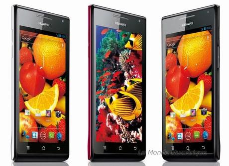 CES 2012 : Huawei dévoile l’Ascend P1 S, le smartphone le plus fin du monde
