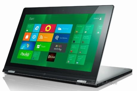 CES 2012 : Lenovo innove avec l’IdeaPad Yoga, un Ultrabook dont l’écran se replie sur 360 degrés