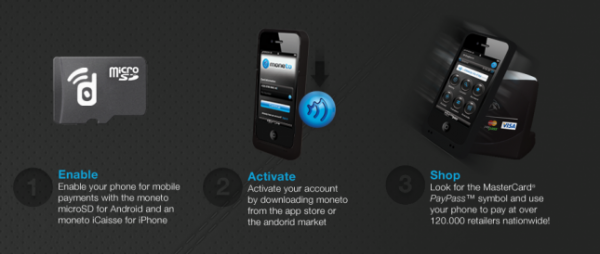 monetos secure microsd card brings nfc capabilities to ios and android 600x254 Moneto transforme votre mobile en carte de paiement