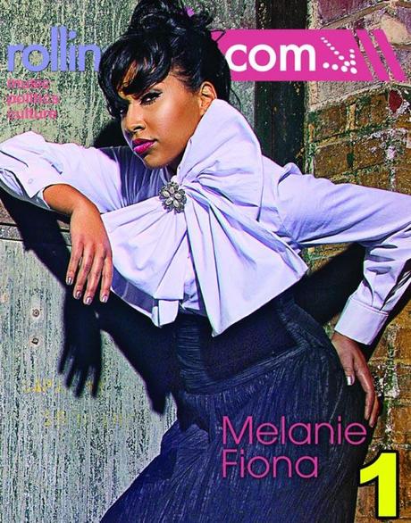 Melanie Fiona pour Rolling Out mag (pix+video)