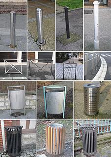 Louviers : un mobilier urbain de bric et de broc