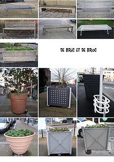 Louviers : un mobilier urbain de bric et de broc