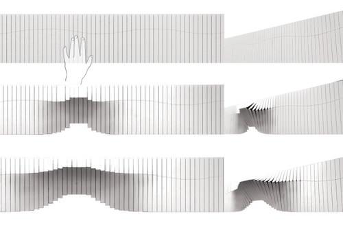 Mur lumineux Flowall par Jiel Park