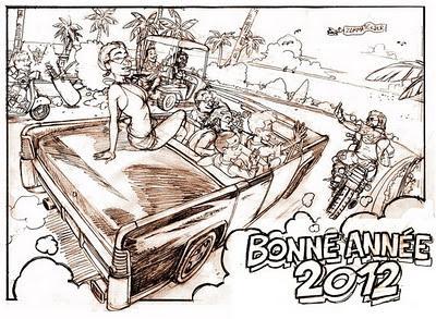 Les auteurs de BD présentent les voeux 2012 ! (suite)