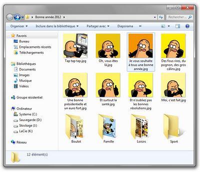 Les auteurs de BD présentent les voeux 2012 ! (suite)