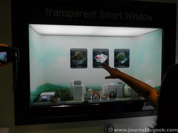  Le Samsung Transparent Smart Windows en vidéo