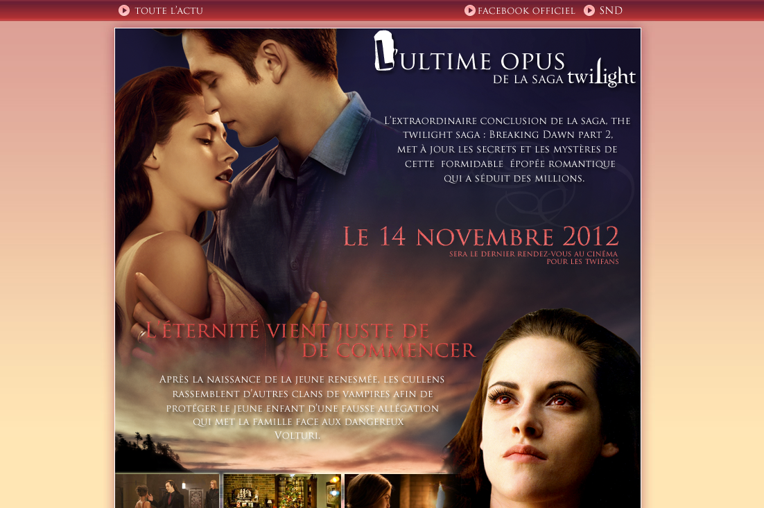 Portail 'Breaking Dawn' (avec countdown)