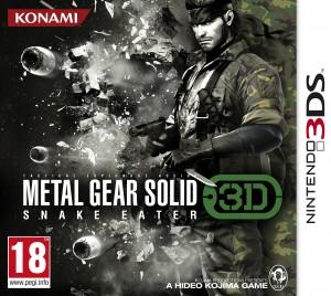 La jaquette de Metal Gear Solid : Snake Eater 3D dévoilée