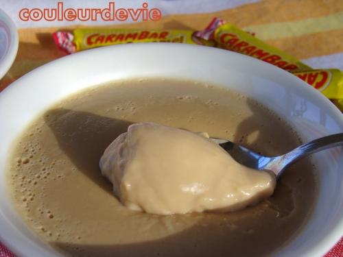 Crème au Carambar légère et délicieuse