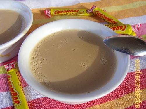 Crème au Carambar légère et délicieuse